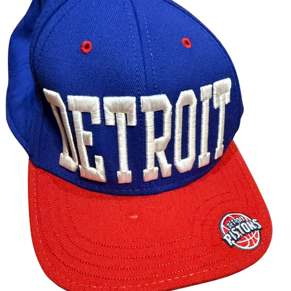Detroit Pistons‎ Snapback Hat The Game Vintage NBA Streetwear Adjustable